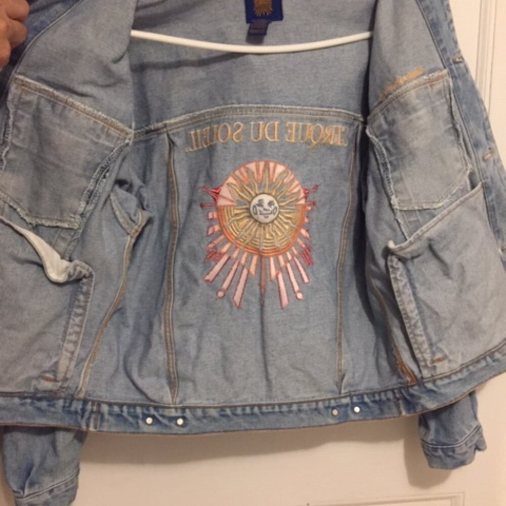 Denim Jacket Cirque Du Soleil. S/P - Picture 11 of 14